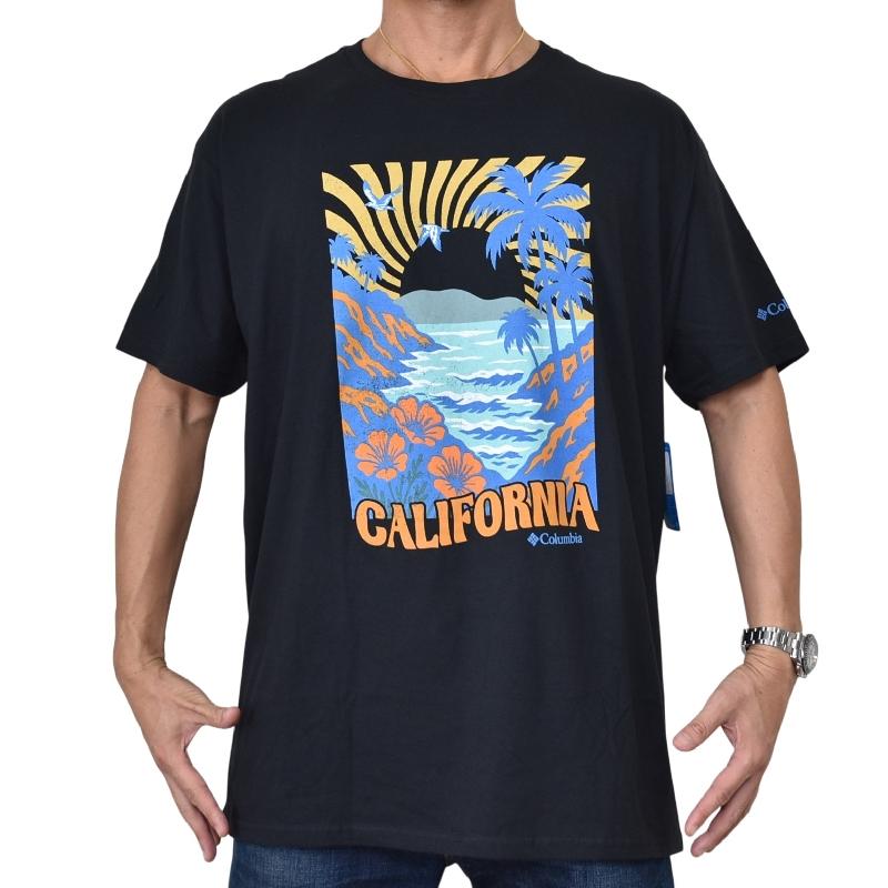 Columbia（コロンビア） 大きいサイズ メンズ 半袖プリントTシャツ