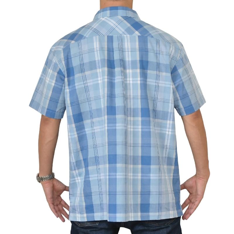 大きいサイズ メンズ Columbia コロンビア 半袖シャツ チェック柄 Silver Ridge Utility Plaid Short Sleeve Shirt XXL | Columbia | 04