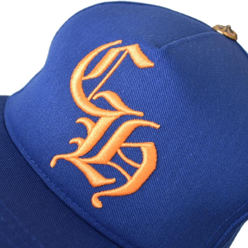 CHROME HEARTS クロムハーツ ベースボールキャップ  帽子 刺繍　CH Hat Baseball Cap 青 ブルーの画像
