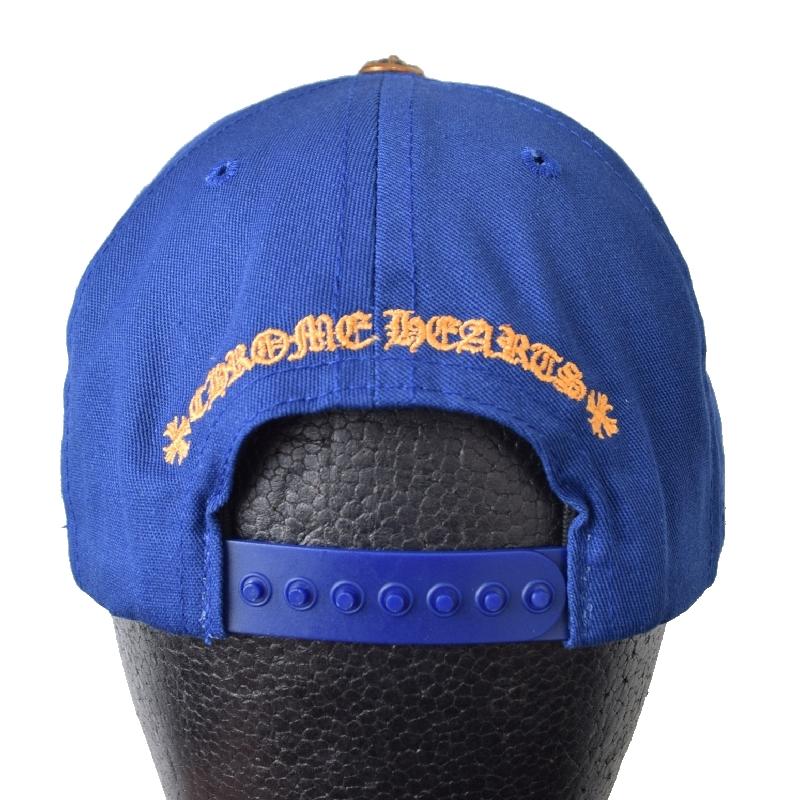 CHROME HEARTS クロムハーツ ベースボールキャップ  帽子 刺繍　CH Hat Baseball Cap 青 ブルーの画像