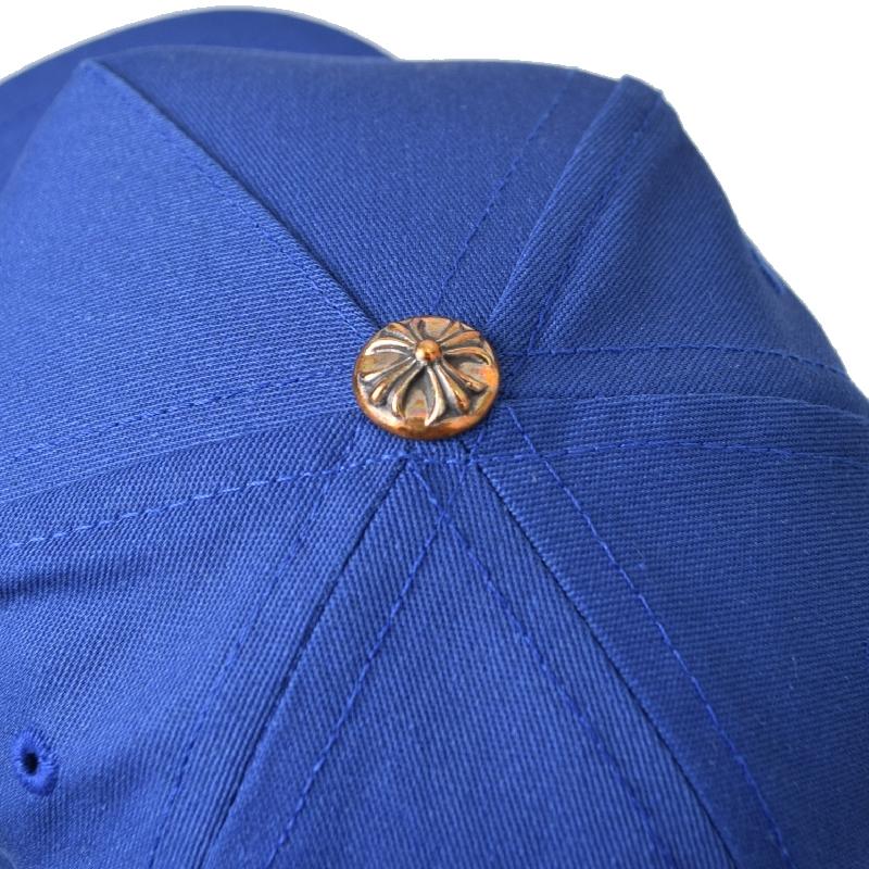 CHROME HEARTS クロムハーツ ベースボールキャップ  帽子 刺繍　CH Hat Baseball Cap 青 ブルーの画像