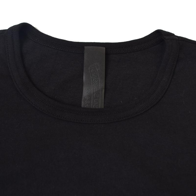 CHROME HEARTS クロムハーツ 半袖 Ｔシャツ 黒 ブラック ポケット Y NOT S/S ワイノット スモールCHクロス刺繍 Lの画像