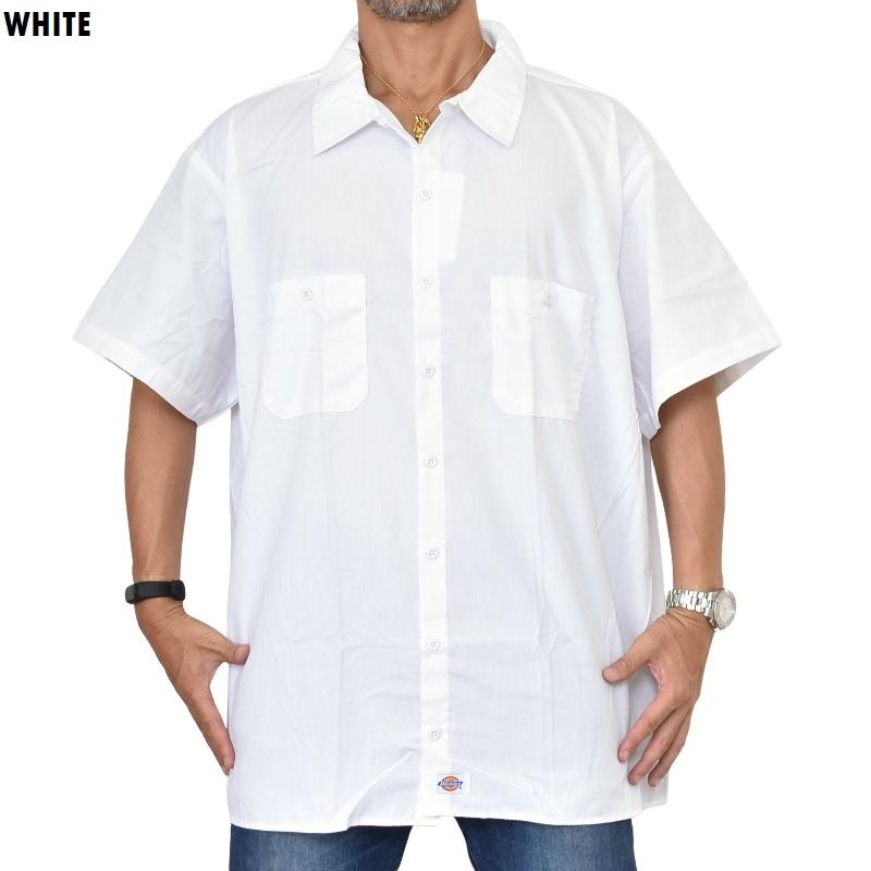 大きいサイズ メンズ DICKIES ディッキーズ  半袖 ワークシャツ アメカジ 作業着 作業服 胸ポケット XL XXL XXXL XXXXL | Dickies | 03