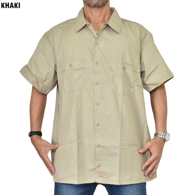 大きいサイズ メンズ DICKIES ディッキーズ  半袖 ワークシャツ アメカジ 作業着 作業服 胸ポケット XL XXL XXXL XXXXL | Dickies | 04