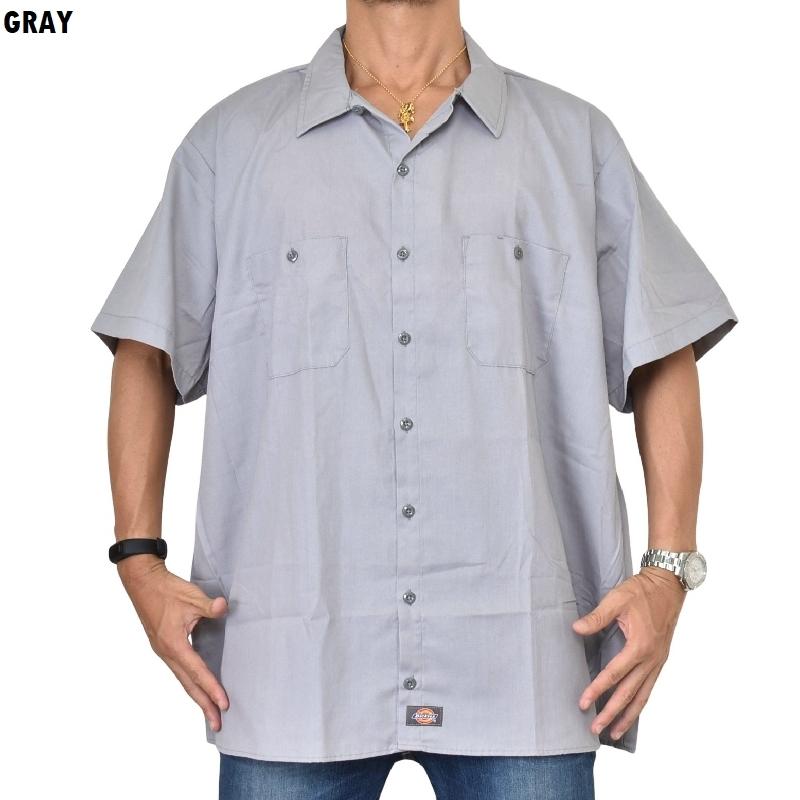 大きいサイズ メンズ DICKIES ディッキーズ  半袖 ワークシャツ アメカジ 作業着 作業服 胸ポケット XL XXL XXXL XXXXL | Dickies | 06