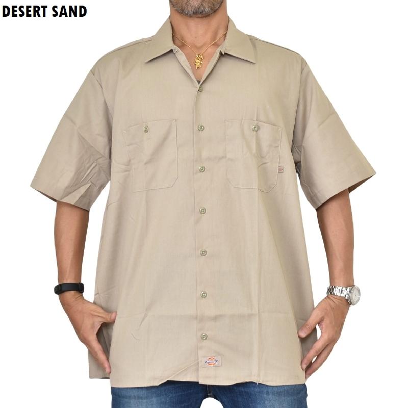大きいサイズ メンズ DICKIES ディッキーズ 半袖 ワークシャツ アメカジ 作業着 作業服 胸ポケット XL XXL XXXL | Dickies | 03