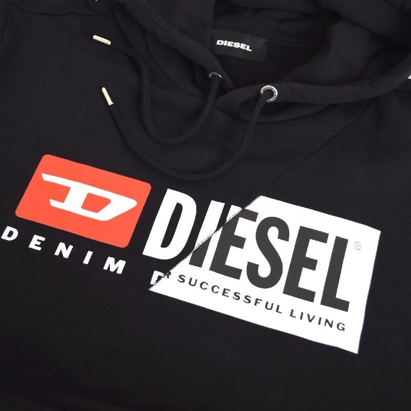 SALE 大きいサイズ メンズ DIESEL ディーゼル S-GIRK-HOOD-CUTY パーカー プルオーバー スウェット 黒 白 ブラック ホワイト グレー XXL XXXL｜deff｜07