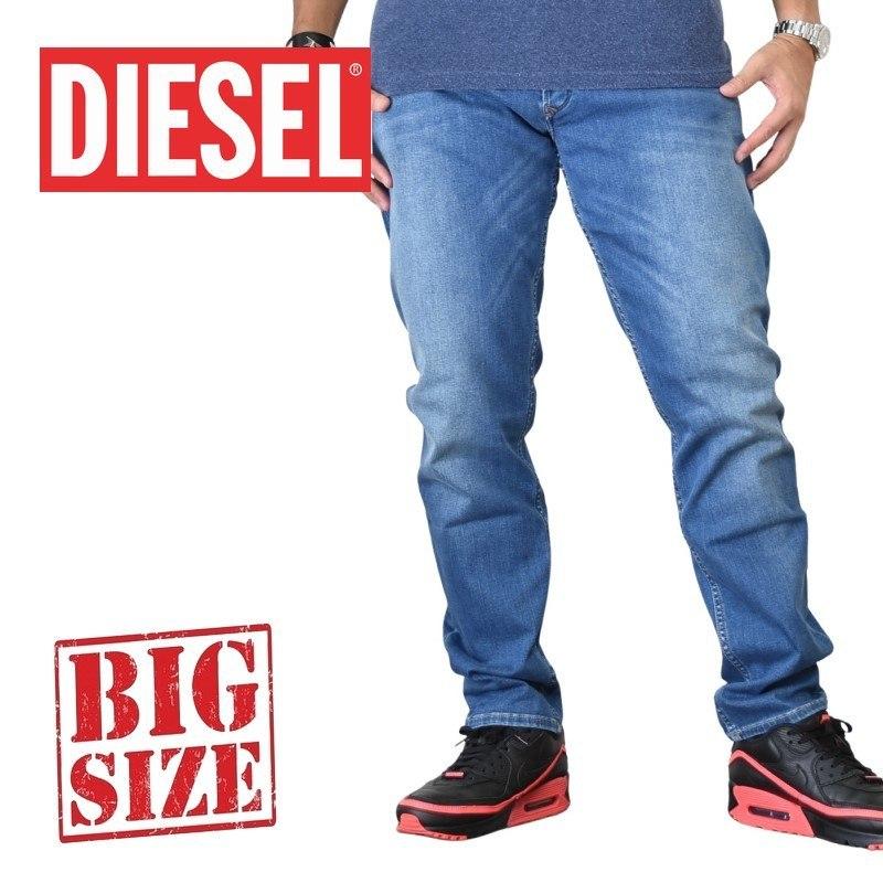 大きいサイズ メンズ DIESEL ディーゼル デニムパンツ ジーンズ スリム スキニー SLEENKER C852V STRETCH 38インチ  :DSL-086-D:deff 大きいサイズメンズ専門店 - 通販 - Yahoo!ショッピング