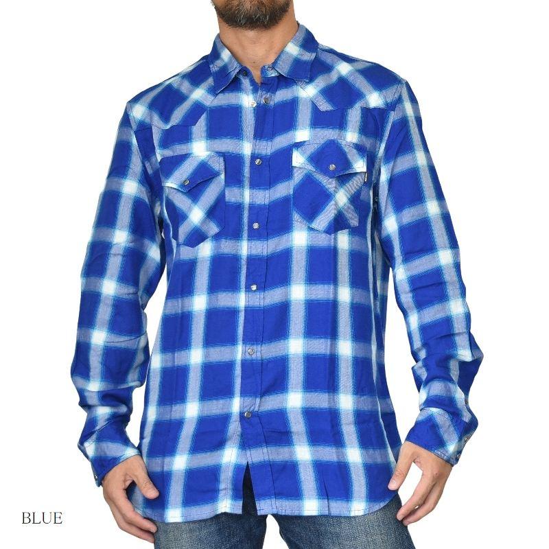 SALE 大きいサイズ メンズ DIESEL ディーゼル ウエスタンシャツ カジュアル チェック柄 長袖シャツ S-EAST-LONG-XA XXL | DIESEL | 03
