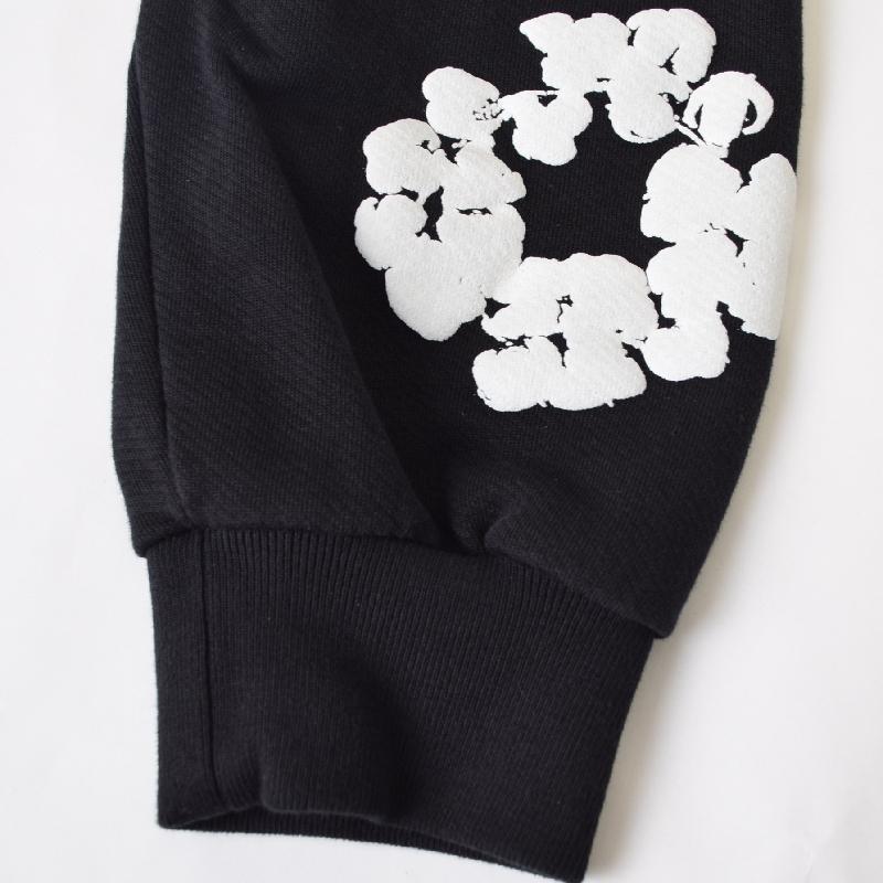 デニムティアーズ ジップパーカー ブラック Sサイズ デニムティアーズ ジップパーカー ブラック Sサイズ