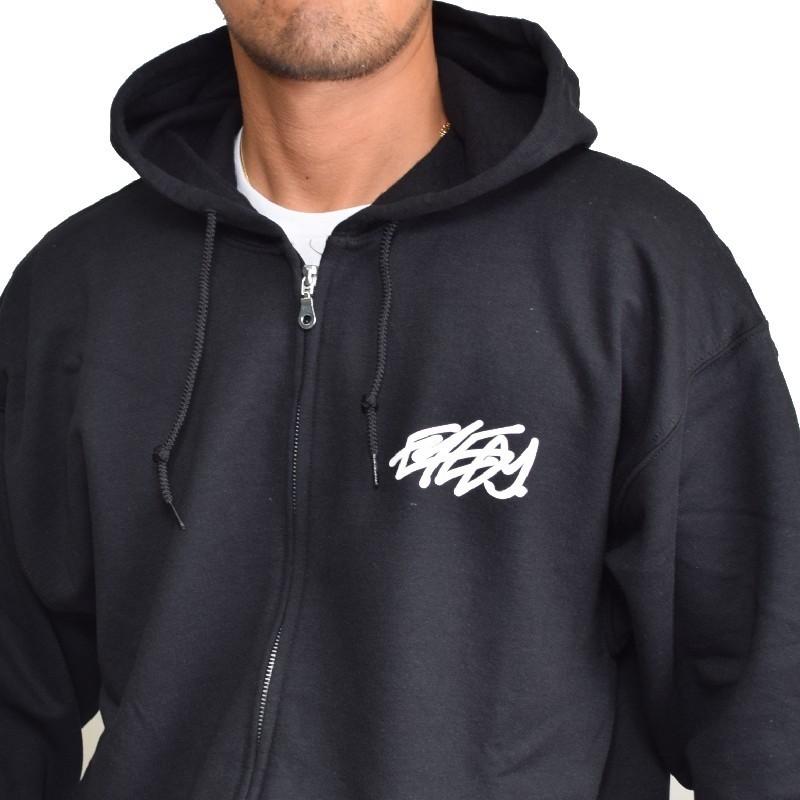 SALE 大きいサイズ メンズ EYEDY アイディー TEAM CIRCLE パーカー フルジップ スウェット 裏起毛 XL XXL |  | 03