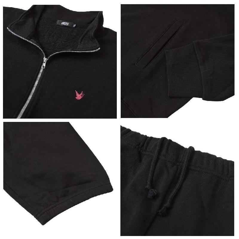 SALE 大きいサイズ メンズ EYEDY アイディー CLASSIC SET ワンポイント セットアップ スウェット ワンポイント 黒 緑 ブラック グリーン XXL XXXL |  | 05