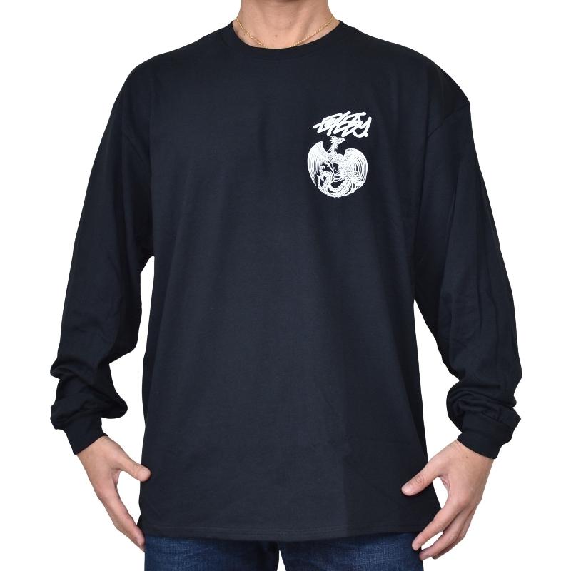 大きいサイズ メンズ EYEDY アイディー PHOENIX ロンＴ 長袖Ｔシャツ 黒 ブラック XXL XXXL |  | 01