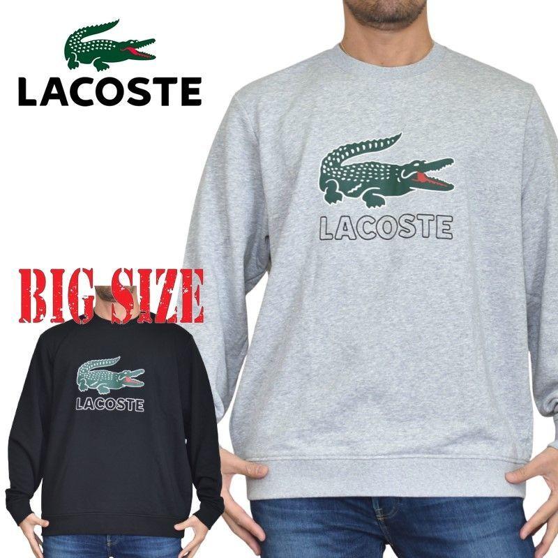 大きいサイズ メンズ ラコステ Lacoste スウェットシャツ トレーナー デカワニプリント 裏毛 Xxl Xxxl Lac 010 R Deff 大きいサイズメンズ専門店 通販 Yahoo ショッピング