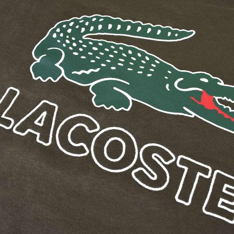 楽天市場】ラコステ LACOSTE オーバーサイズ ワニロゴ ステッチ