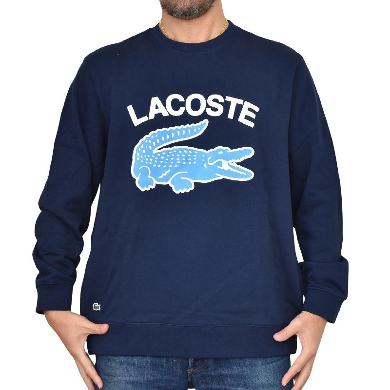 LACOSTE ネイビー トレーナー US M Shop Men's Hoodies by Lacoste | Organic Cotton | Kangaroo Pocket