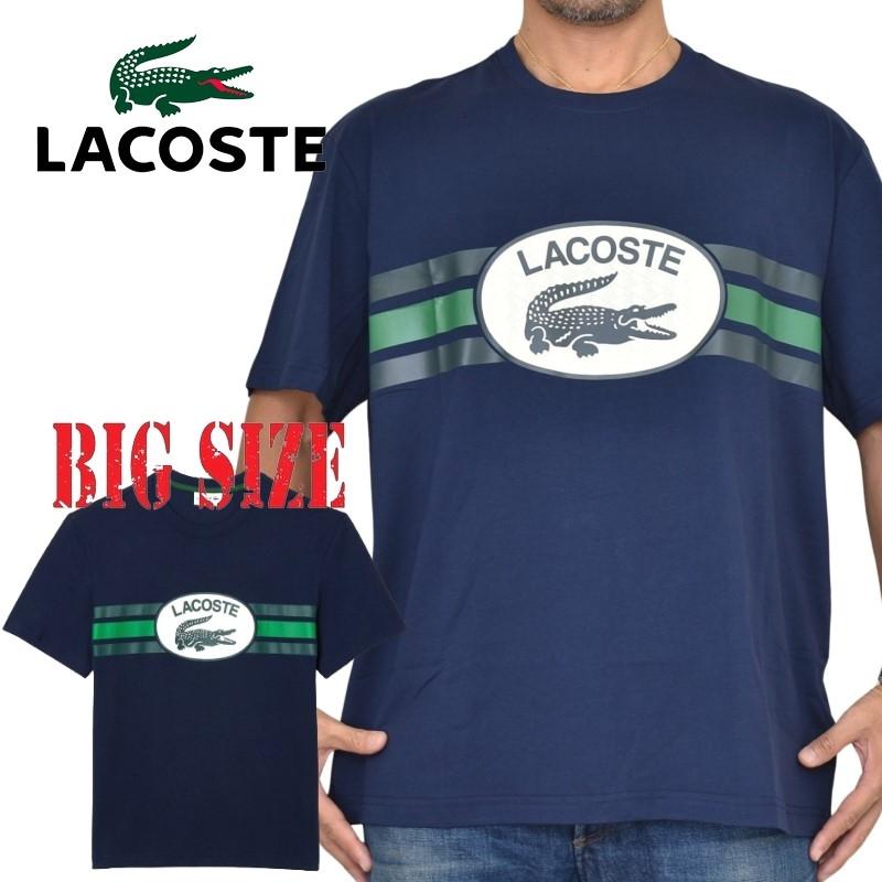 LACOSTE（ラコステ） SALE 大きいサイズ メンズ クルーネック 半袖T 