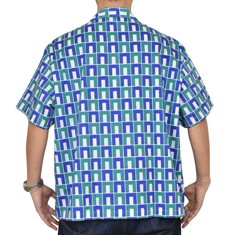 大きいサイズ メンズ ラコステ LACOSTE 半袖シャツ オーガニックコットン ロバート・ジョージ オールオーバーオープンカラーシャツ Relaxed Fit XXL | LACOSTE | 04