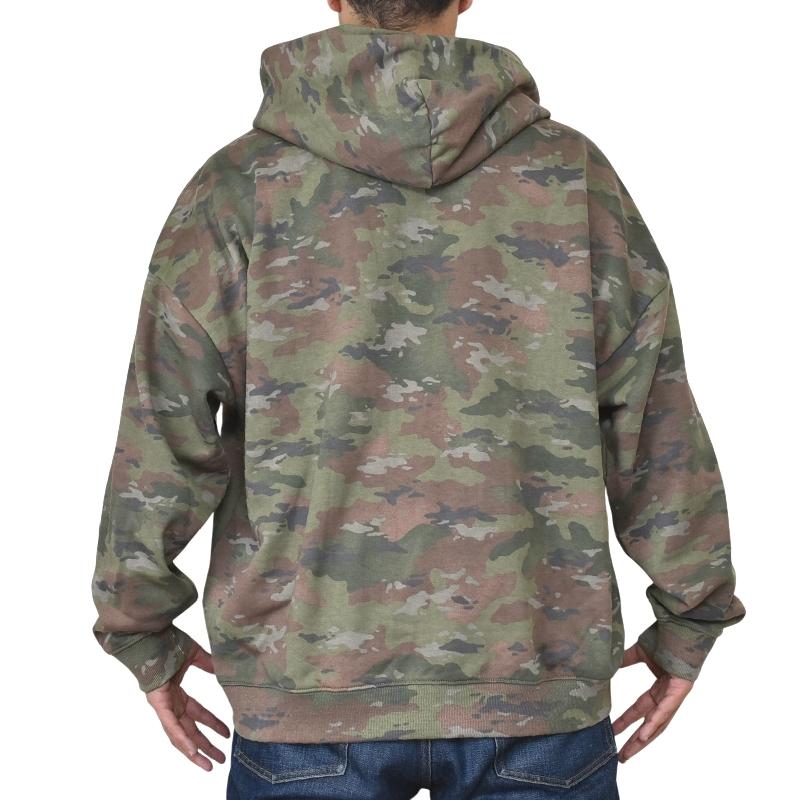 大きいサイズ メンズ LEVI'S リーバイス フルジップ 迷彩 カモフラ パーカー スウエット Relaxed Fit Full Zip Hoodie USAモデル XXL | Levi's | 02