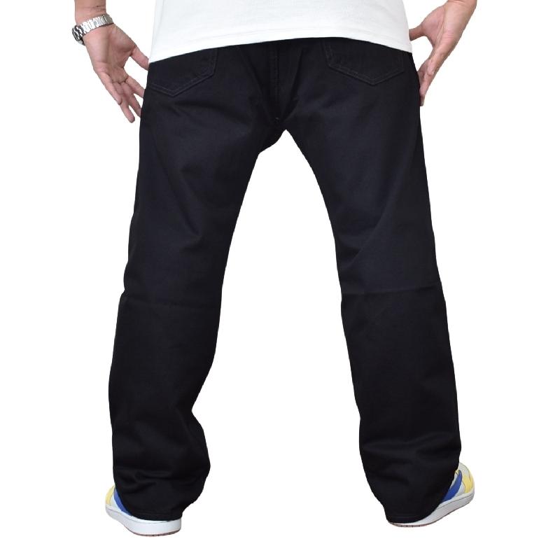 大きいサイズ メンズ LEVI'S リーバイス 501 オリジナル ボタンフライ ストレート ジーンズ デニムパンツ ウォッシュ加工 ボタンフライ USAモデル w40 w42 | Levi's | 10