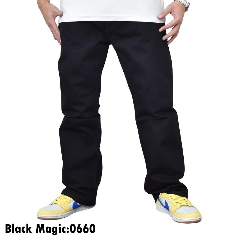 大きいサイズ メンズ LEVI'S リーバイス 501 オリジナル ボタンフライ ストレート ジーンズ デニムパンツ ウォッシュ加工 ボタンフライ USAモデル w40 w42 | Levi's | 09