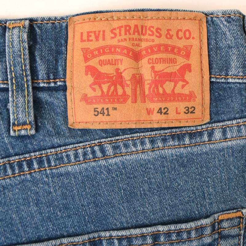 大きいサイズ メンズ LEVI'S リーバイス 541 Athletic Taper テーパード ジーンズ デニムパンツ ウォッシュ加工 アメカジ ストリート系 USAモデル w40 w42 w44 | Levi's | 07