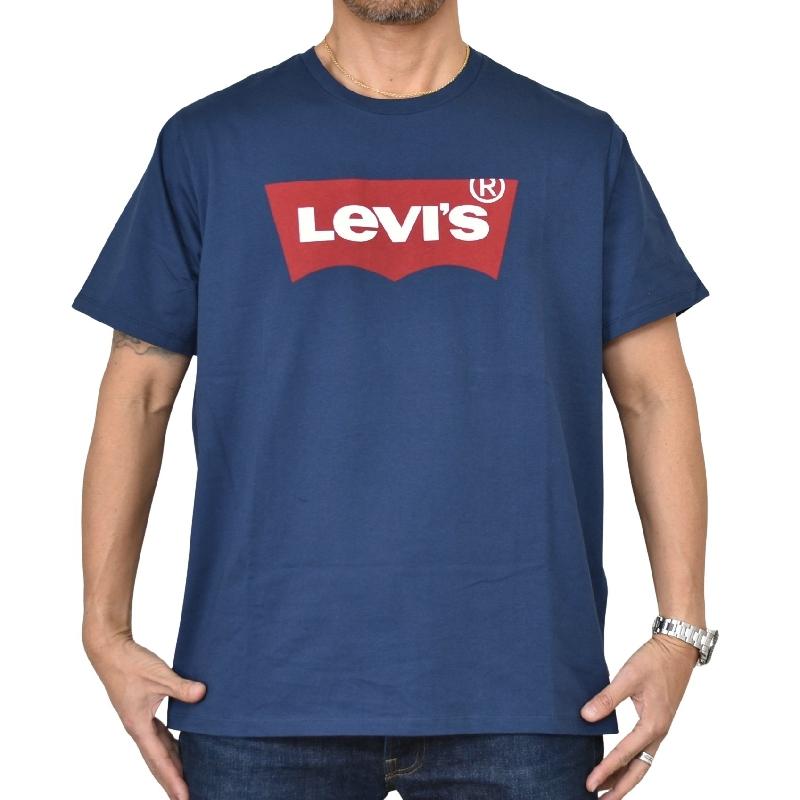 大きいサイズ メンズ LEVI'S リーバイス Batwing Logo Graphic T-Shirt クルーネック 半袖Ｔシャツ フロントロゴ アメカジ STANDARD FIT XXL | Levi's | 01
