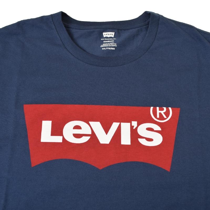 大きいサイズ メンズ LEVI'S リーバイス Batwing Logo Graphic T-Shirt クルーネック 半袖Ｔシャツ フロントロゴ アメカジ STANDARD FIT XXL | Levi's | 03