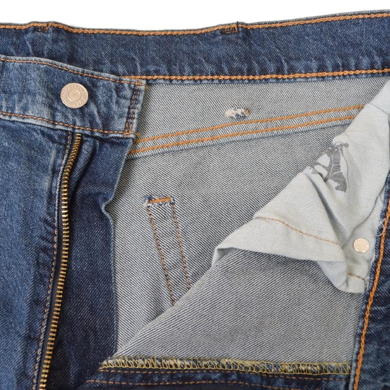 大きいサイズ メンズ LEVI'S リーバイス 505 ジップフライ ストレート ジーンズ デニムパンツ ウォッシュ加工 レギュラーストレート アメカジ USAモデル w40 | Levi's | 03