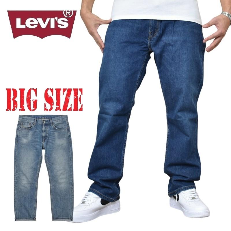 大きいサイズ メンズ LEVI'S リーバイス 514 ジップフライ ストレート ジーンズ デニムパンツ ウォッシュ加工 アメカジ USAモデル w40 | Levi's