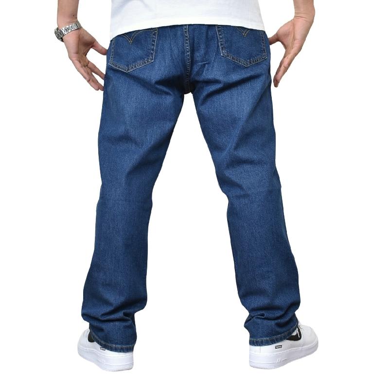 大きいサイズ メンズ LEVI'S リーバイス 514 ジップフライ ストレート ジーンズ デニムパンツ ウォッシュ加工 アメカジ USAモデル w40 | Levi's | 04