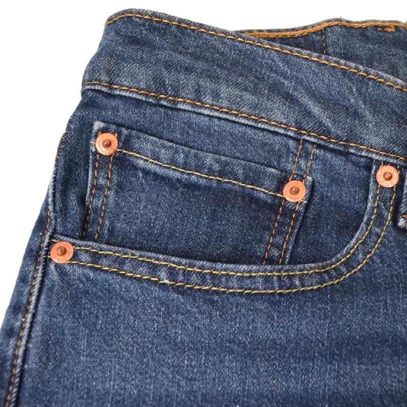 大きいサイズ メンズ LEVI'S リーバイス 514 ジップフライ ストレート ジーンズ デニムパンツ ウォッシュ加工 アメカジ USAモデル w40 | Levi's | 06