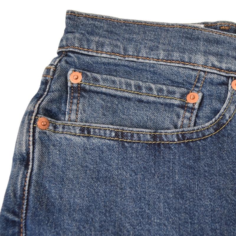 大きいサイズ メンズ LEVI'S リーバイス 514 PREMIUM ジップフライ ストレート ジーンズ デニムパンツ ウォッシュ加工 アメカジ USAモデル w40 w42 | Levi's | 08