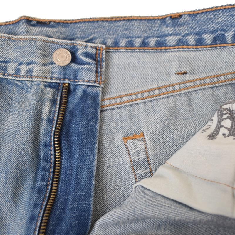 大きいサイズ メンズ LEVI'S リーバイス 517 ジップフライ ジーンズ デニムパンツ ウォッシュ加工 ブーツカット アメカジ USAモデル w40 | Levi's | 03