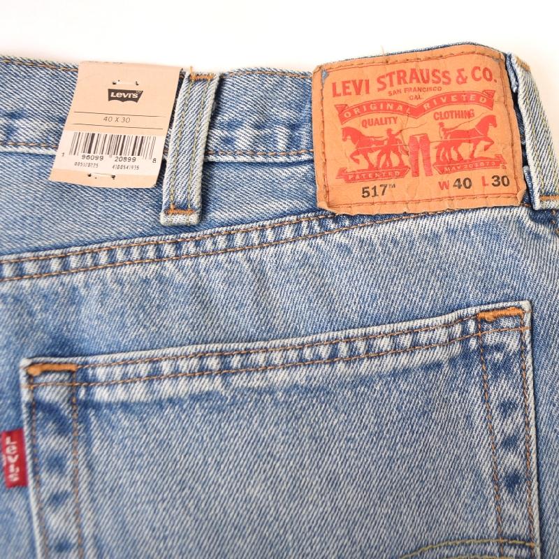 大きいサイズ メンズ LEVI'S リーバイス 517 ジップフライ ジーンズ デニムパンツ ウォッシュ加工 ブーツカット アメカジ USAモデル w40 | Levi's | 05