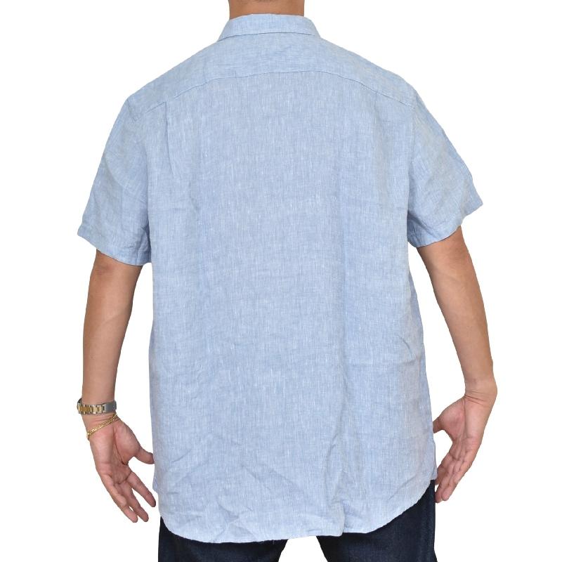 大きいサイズ メンズ MK MICHAEL KORS マイケルコース 半袖 オープンシャツ ワンポイント リネン 麻 XXL | MICHAEL KORS | 02