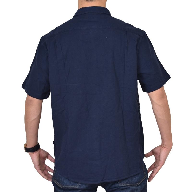 大きいサイズ メンズ NAUTICA ノーティカ 半袖 シャツ ドビーストライプ ショートスリーブシャツ ボタンダウン コットン striped short-sleeve shirt XXL | NAUTICA | 02