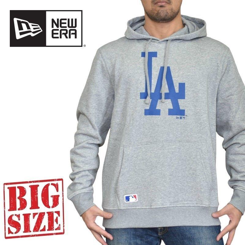 大きいサイズ メンズ New Era ニューエラ パーカー スウェット プルオーバー Mlb La ロサンゼルスドジャース グレー Xl Xxl Xxxl Xxxxl Ne 002 C Deff 大きいサイズメンズ専門店 通販 Yahoo ショッピング