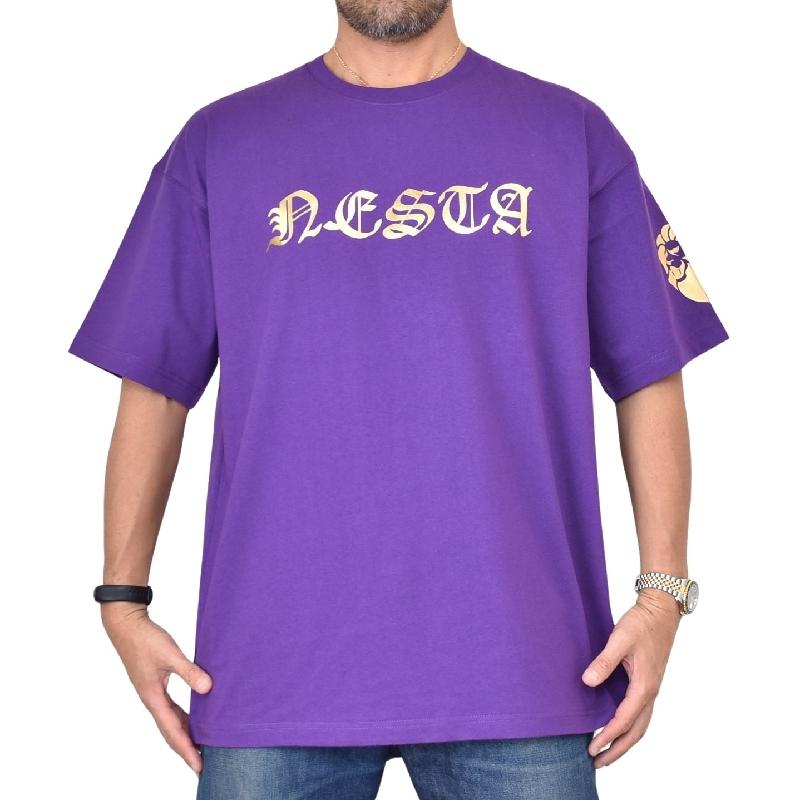 SALE 大きいサイズ メンズ ネスタブランド NESTA BRAND 半袖Tシャツ ネスタ ゴールド T 黒 ブラック XXL XXXL | NESTA BRAND | 03