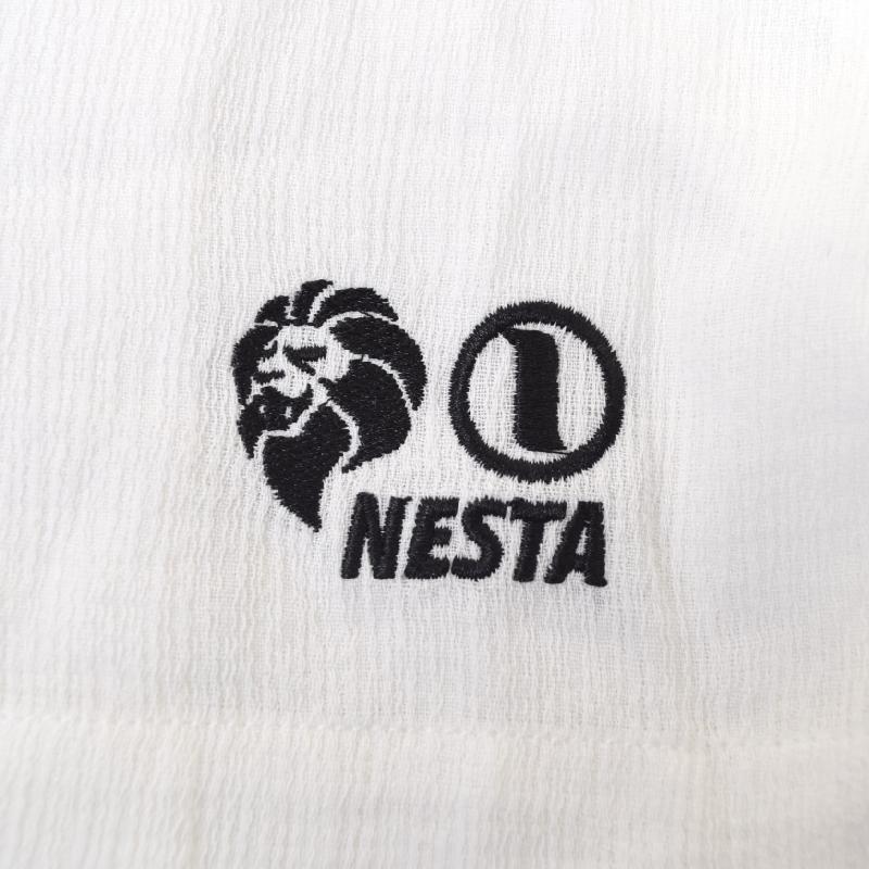 大きいサイズ メンズ ネスタブランド NESTA BRAND 半袖シャツ ドビー ステンカラー ロゴ刺繍 シャツ XXL | NESTA BRAND | 05
