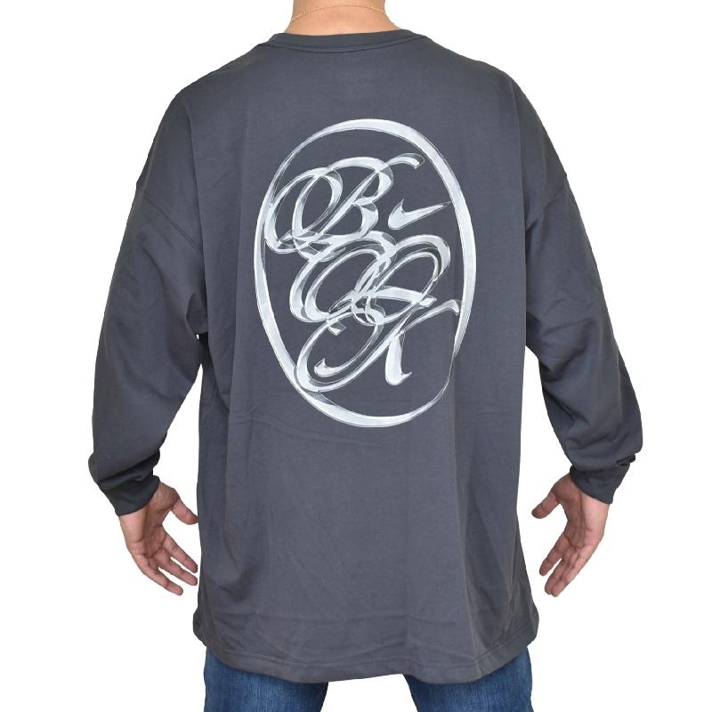 NIKE（ナイキ） 大きいサイズ メンズ クルーネック プレートロゴ 長袖