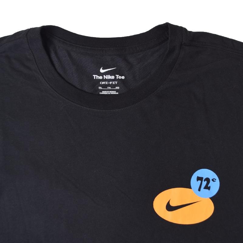 NIKE（ナイキ） 大きいサイズ メンズ ロゴプリント 半袖Tシャツ 黒