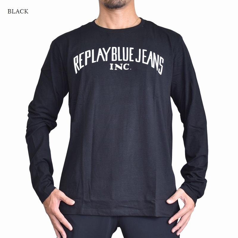 送料込★REPLAY★W3566R.000.20994 半袖Tシャツ REPLAY tシャツ SECOND LIFE オーガニックコットンジャージーT