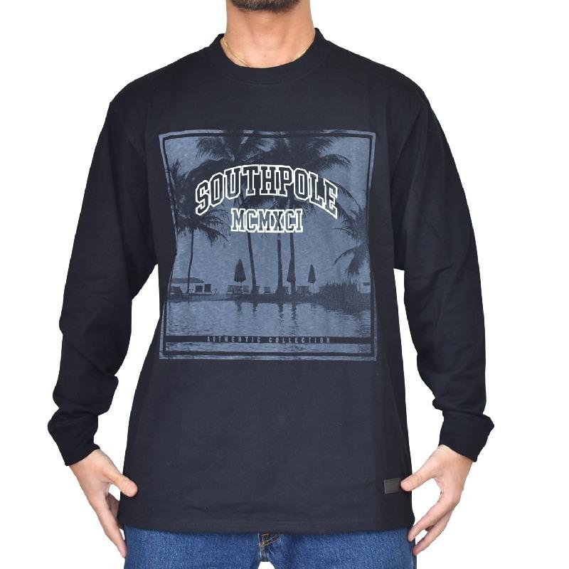 SOUTH POLE SALE 大きいサイズ メンズ SOUTHPOLE サウスポール ロンT 