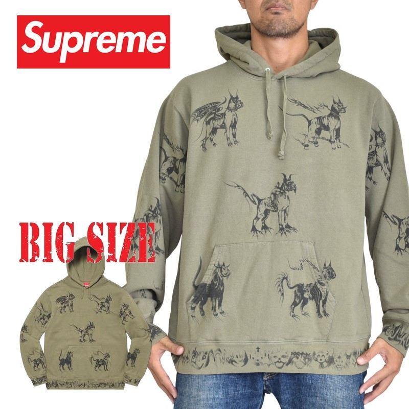 SALE 大きいサイズ メンズ Supreme シュプリーム プルオーバー パーカー Animals Hooded Sweatshirt XL :  spm-002-m : deff 大きいサイズメンズ専門店 - 通販 - Yahoo!ショッピング