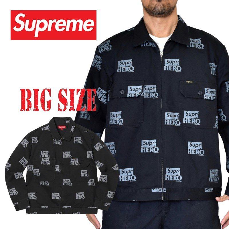 大きいサイズ メンズ Supreme シュプリーム ANTIHERO WORK JACKET