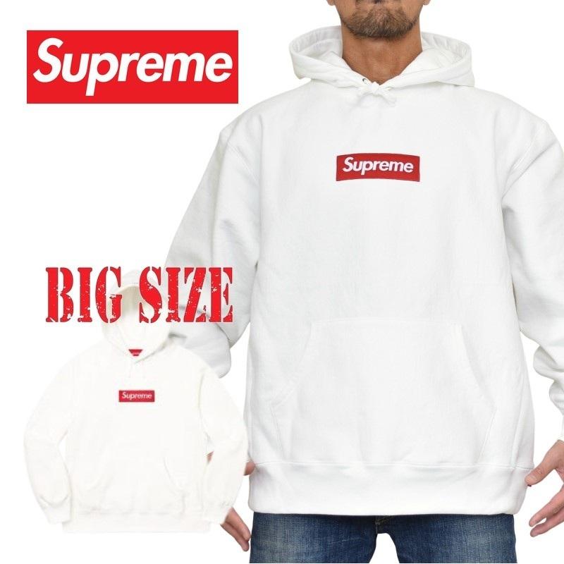 大きいサイズ メンズ Supreme シュプリーム Box Logo Hooded Sweatshirt ボックスロゴ プルオーバー ヘビーウエイト  裏起毛 XL XXL :SPM-009-S:deff 大きいサイズメンズ専門店 - 通販 - Yahoo!ショッピング