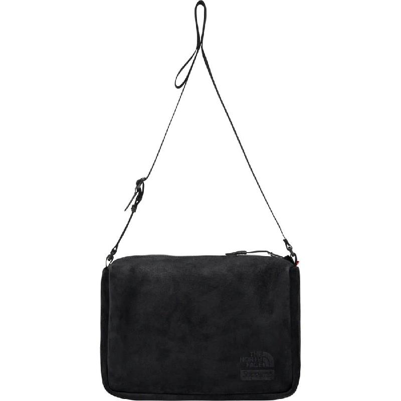 Supreme シュプリーム THE NORTH FACE ノースフェイスラボ Suede Shoulder Bag 6L スエード レザーショルダーバッグ 黒 ブラック｜deff｜02