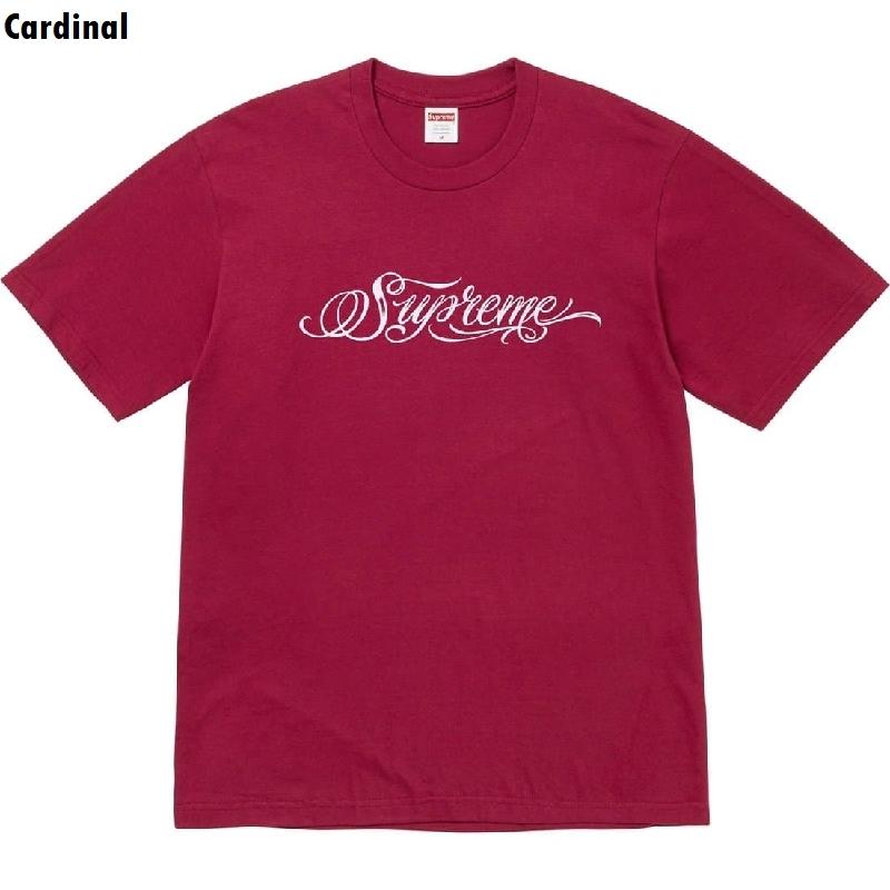 Supreme 大きいサイズ メンズ シュプリーム Script Tee 半袖 T Supreme 大きいサイズ メンズ シュプリーム Script Tee 半袖 T