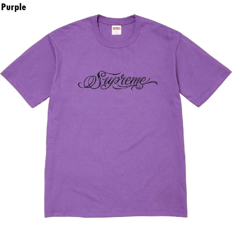 Supreme 大きいサイズ メンズ シュプリーム Script Tee 半袖 T Supreme 大きいサイズ メンズ シュプリーム Script Tee 半袖 T